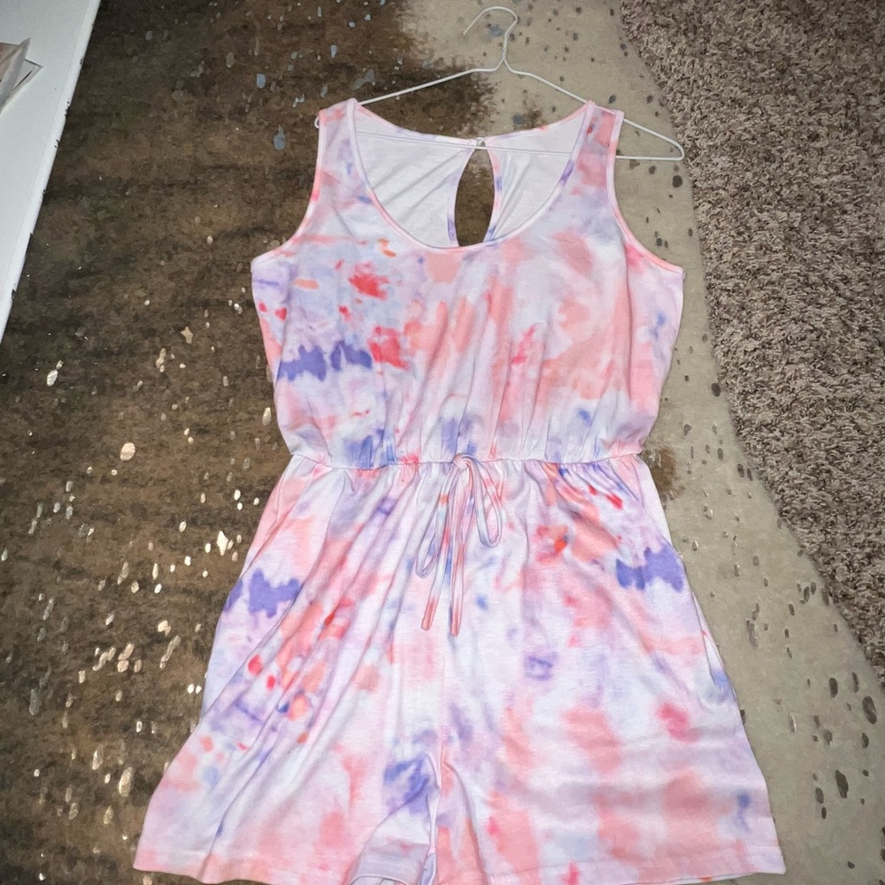 Tie Dye Romper